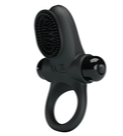 PRETTY LOVE - VIBRATOR RING II POUR LE PÉNIS NOIR by PRETTY LOVE MALE