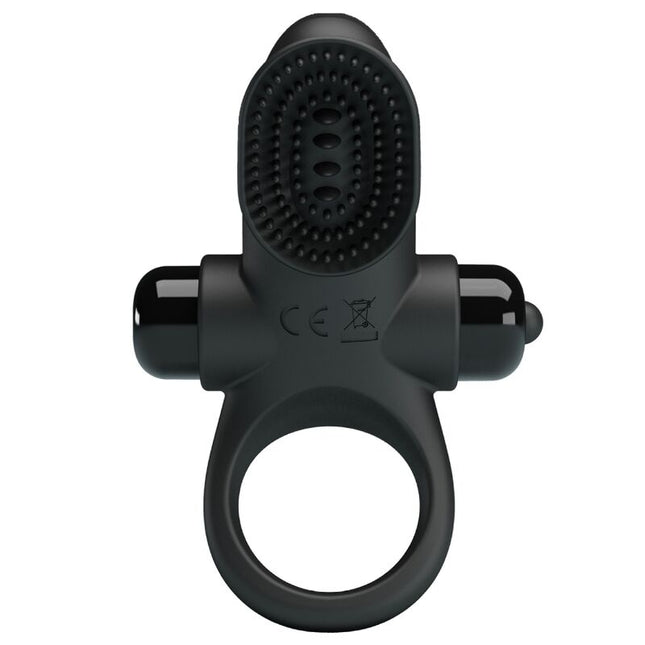 PRETTY LOVE - VIBRATOR RING II POUR LE PÉNIS NOIR by PRETTY LOVE MALE