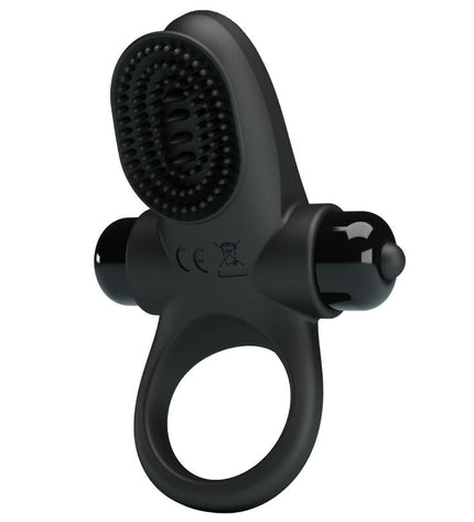 PRETTY LOVE - VIBRATOR RING II POUR LE PÉNIS NOIR by PRETTY LOVE MALE