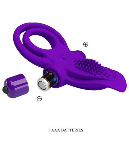 PRETTY LOVE - ANNEAU PÉNIS VIBRANT VIOLET by PRETTY LOVE MALE
