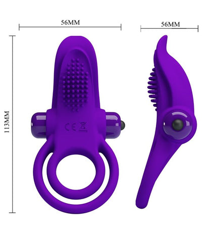 PRETTY LOVE - ANNEAU PÉNIS VIBRANT VIOLET by PRETTY LOVE MALE