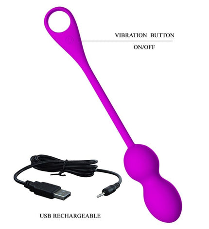 PRETTY LOVE - BALLES VIBRANTES RECHARGEABLES ELVIRA VIOLET by PRETTY LOVE SMART