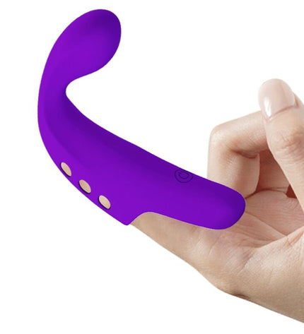 PRETTY LOVE - VIBRATEUR DOIGT RECHARGEABLE GORGON VIOLET by PRETTY LOVE SMART