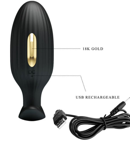 PRETTY LOVE - PLUG ANAL CONTRÔLÉ PAR APPLICATION JEFFERSON NOIR by PRETTY LOVE BOTTOM