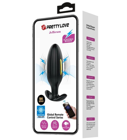 PRETTY LOVE - PLUG ANAL CONTRÔLÉ PAR APPLICATION JEFFERSON NOIR by PRETTY LOVE BOTTOM