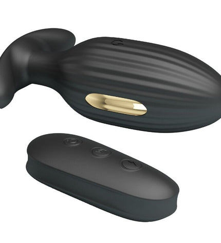 PRETTY LOVE - VIBRATEUR ANAL RECHARGEABLE KELLY PLUG NOIR by PRETTY LOVE BOTTOM