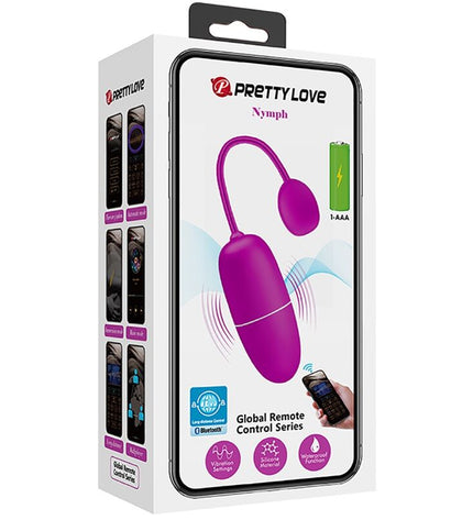 PRETTY LOVE - OEUF VIBRANT NYMPHE APP CONTRÔLÉ VIOLET by PRETTY LOVE BOTTOM