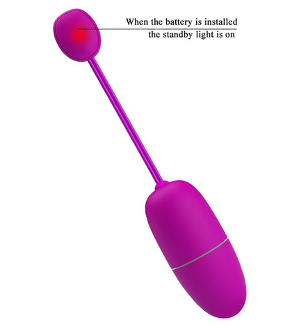 PRETTY LOVE - OEUF VIBRANT NYMPHE APP CONTRÔLÉ VIOLET by PRETTY LOVE BOTTOM
