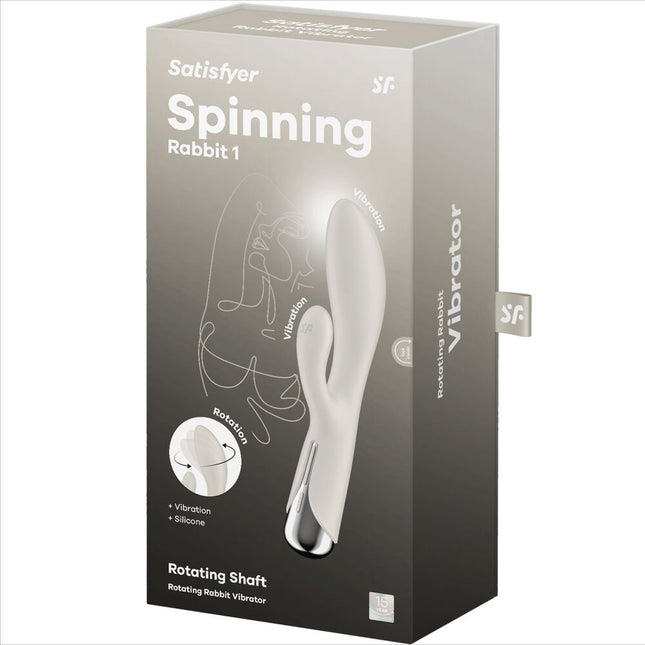 SATISFYER - SPINNING RABBIT 1 CLITORIS ET STIMULATION DU POINT G ROUGE by SATISFYER VIBRATOR
