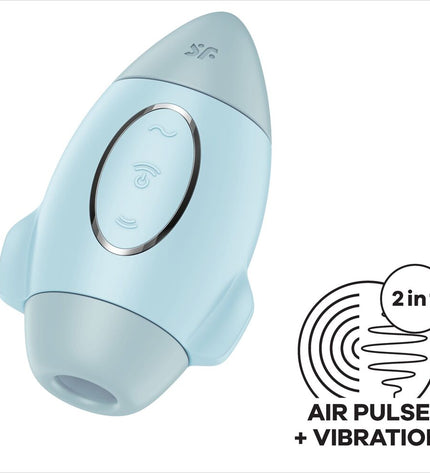SATISFYER - MISSION CONTROL PETIT VIBRATEUR DOUBLE IMPULSION LILAS by SATISFYER VIBRATOR