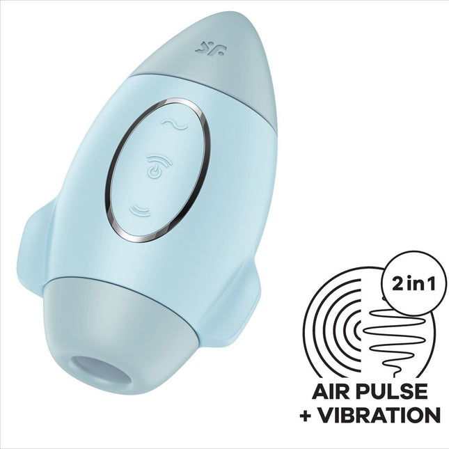 SATISFYER - MISSION CONTROL PETIT VIBRATEUR DOUBLE IMPULSION LILAS by SATISFYER VIBRATOR