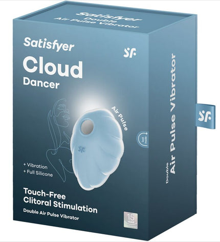 SATISFYER - VIBRATEUR CLOUD DANCER VERT AIR PULSE by SATISFYER AIR PULSE
