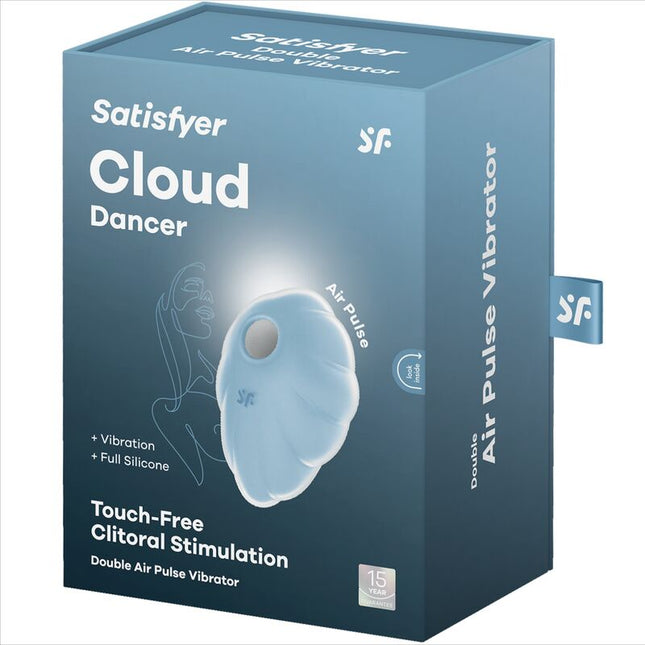 SATISFYER - VIBRATEUR CLOUD DANCER VERT AIR PULSE by SATISFYER AIR PULSE