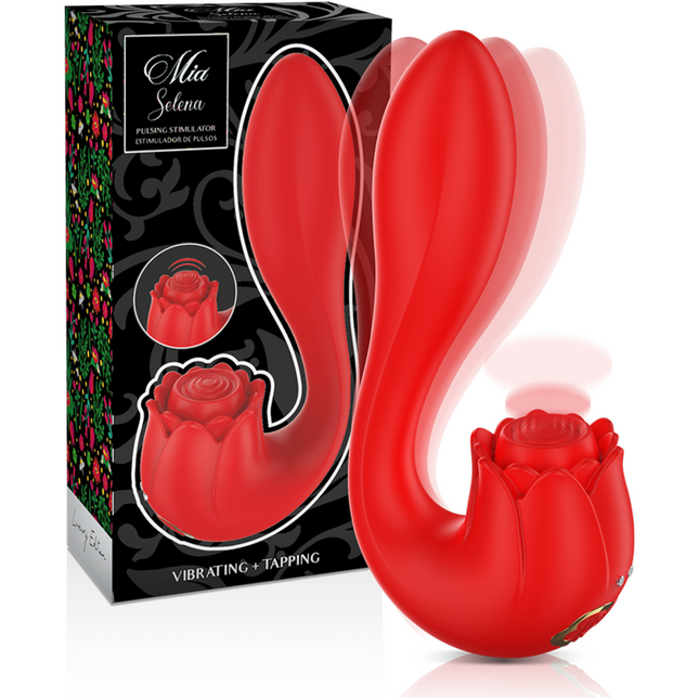 MIA - SELENA STIMULATEUR VIBRANT + TAPPING ROUGE by MIA