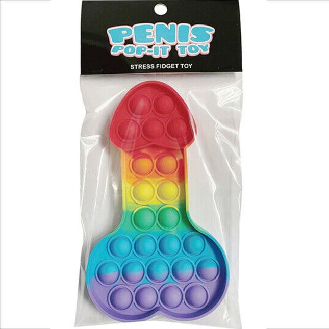 KHEPER GAMES - JOUET ANTI-STRESS POP-IT PENIS MULTICOLORE by KHEPER GAMES