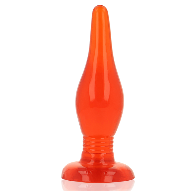 BAILE - PLUG ANAL ROUGE SOFT TOUCH 14.2 CM - Concombre Boutique