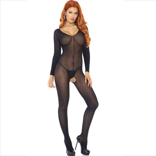 LEG AVENUE - BODYSTOCKING MANCHES LONGUES NOIR by LEG AVENUE BODYSTOCKINGS