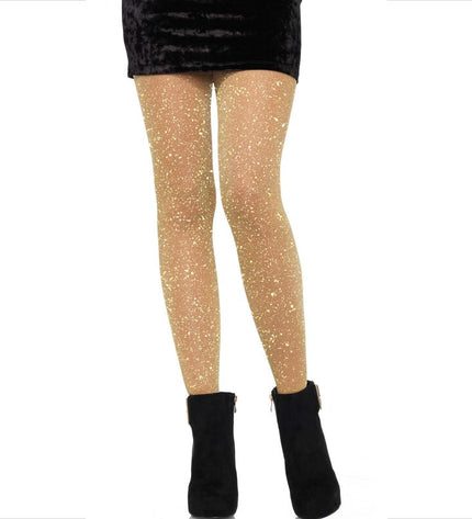 LEG AVENUE - COLLANTS TRANSPARENTS DORÉS by LEG AVENUE HOSIERY