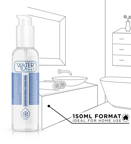 WATERFEEL - LUBRIFIANT EFFET FROID 150 ML - Concombre Boutique