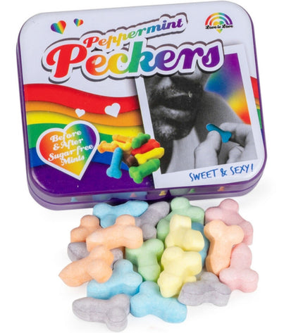 SPENCER & FLEETWOOD - BONBON ARC-EN-CIEL À LA MENTHE PECKERS by SPENCER & FLETWOOD