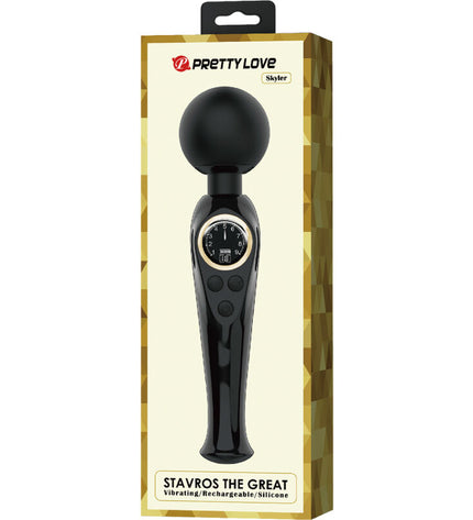 PRETTY LOVE - BAGUETTE VIBRATEUR SKYLER NOIR by PRETTY LOVE LED
