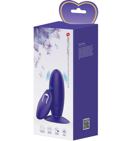 PRETTY LOVE - VIBRATEUR ANAL YOUTH PLUG TÉLÉCOMMANDE VIOLET by PRETTY LOVE YOUTH