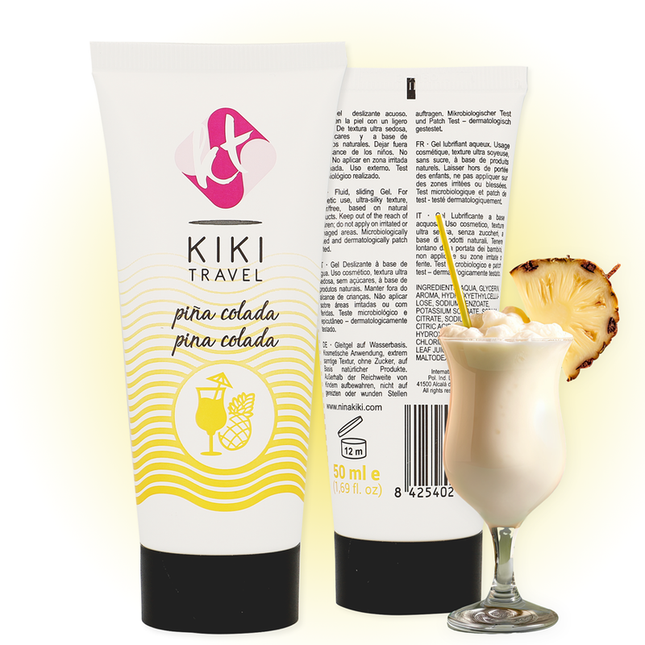 KIKÍ TRAVEL - PINA COLADA LUBRIFIANT 50 ML - Concombre Boutique