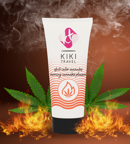 KIKÍ TRAVEL - CANNABIS LUBRIFIANT EFFET CHAUD 50 ML - Concombre Boutique