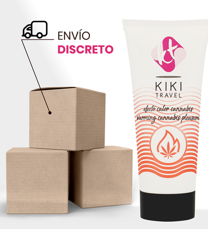 KIKÍ TRAVEL - CANNABIS LUBRIFIANT EFFET CHAUD 50 ML - Concombre Boutique