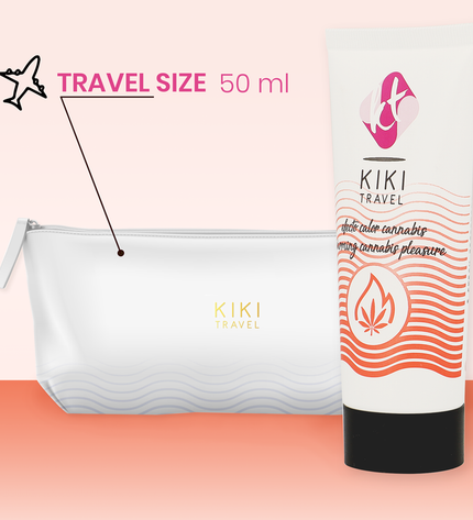 KIKÍ TRAVEL - CANNABIS LUBRIFIANT EFFET CHAUD 50 ML - Concombre Boutique