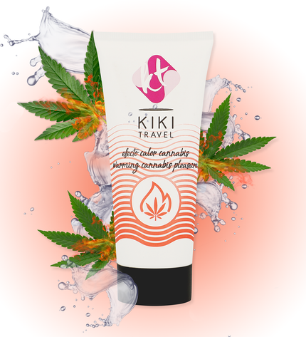 KIKÍ TRAVEL - CANNABIS LUBRIFIANT EFFET CHAUD 50 ML - Concombre Boutique