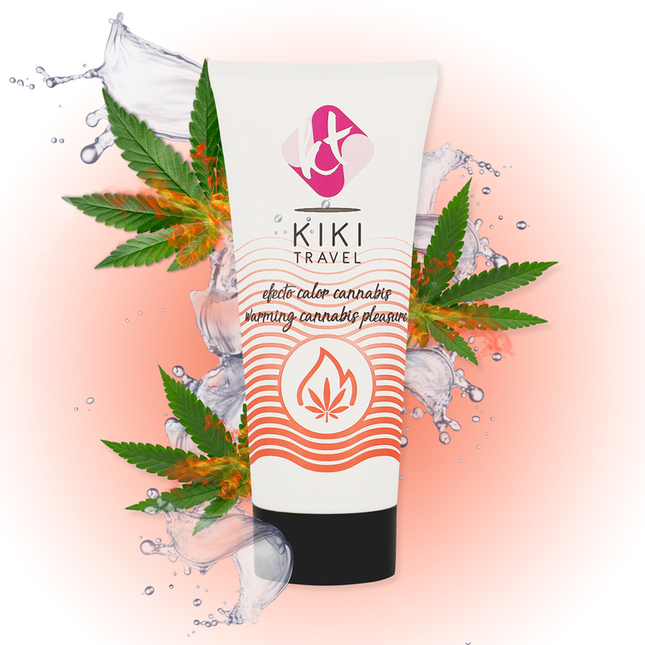 KIKÍ TRAVEL - CANNABIS LUBRIFIANT EFFET CHAUD 50 ML - Concombre Boutique