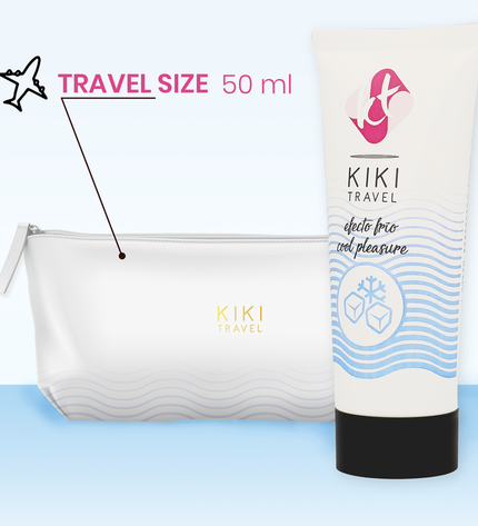 KIKÍ TRAVEL - LUBRIFIANT EFFET REFROIDISSANT 50 ML - Concombre Boutique