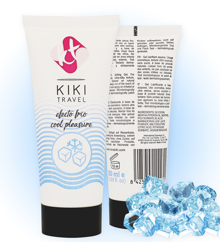 KIKÍ TRAVEL - LUBRIFIANT EFFET REFROIDISSANT 50 ML - Concombre Boutique