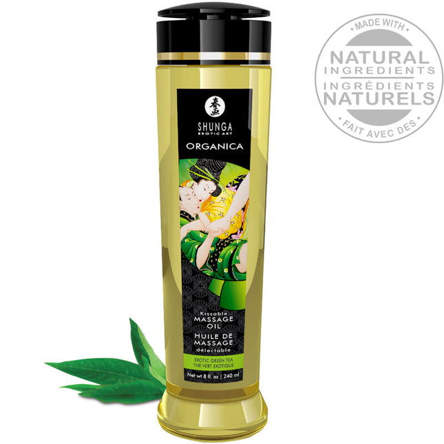 SHUNGA - HUILE DE MASSAGE BIO THÉ VERT 240 ML by SHUNGA OILS