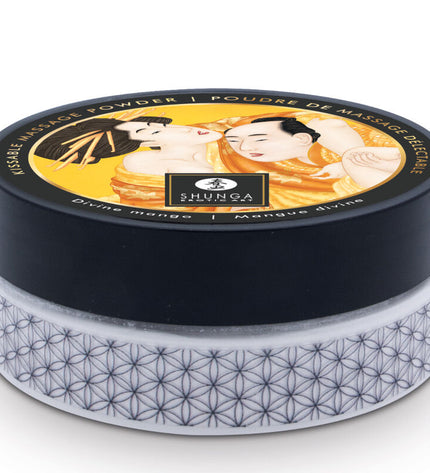 SHUNGA - KIT DE POUDRE DE MASSAGE COMESTIBLE MANGUE by SHUNGA BODY POWER