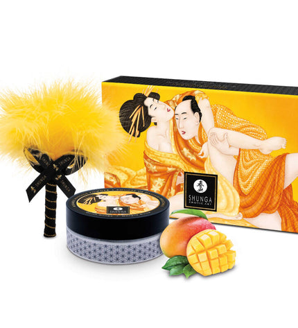 SHUNGA - KIT DE POUDRE DE MASSAGE COMESTIBLE MANGUE by SHUNGA BODY POWER