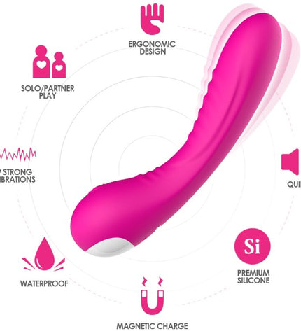 ARMONY - VIBRATEUR LEGEND SILICONE FUCHSIA by ARMONY VIBRATORS