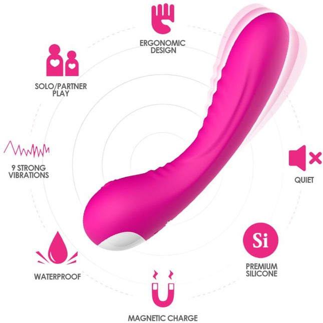 ARMONY - VIBRATEUR LEGEND SILICONE FUCHSIA by ARMONY VIBRATORS