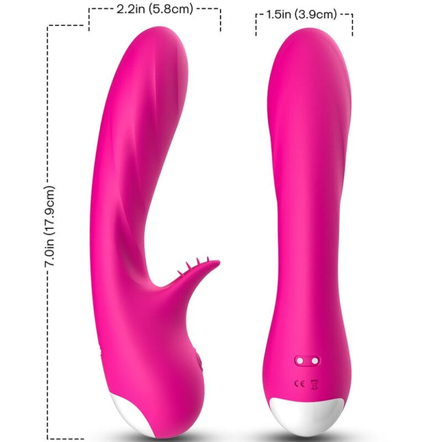 ARMONY - VIBRATEUR ROMANCE AVEC STIMULATEUR FUCHSIA by ARMONY VIBRATORS