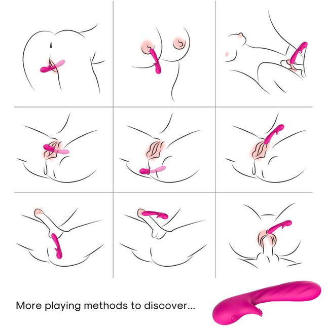 ARMONY - VIBRATEUR ROMANCE AVEC STIMULATEUR FUCHSIA by ARMONY VIBRATORS