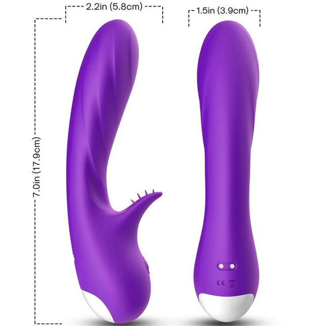 ARMONY - VIBRATEUR ROMANCE AVEC STIMULATEUR VIOLET by ARMONY VIBRATORS