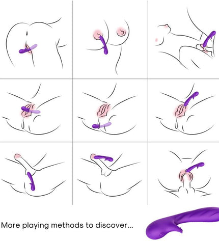 ARMONY - VIBRATEUR ROMANCE AVEC STIMULATEUR VIOLET by ARMONY VIBRATORS