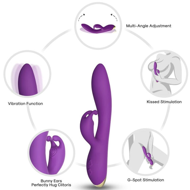 ARMONY - BONNIE VIBRATEUR LAPIN VIOLET by ARMONY VIBRATORS
