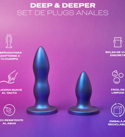 DUREX - TOY SET PLUG ANAL DEEP & DEEPER by DUREX TOYS