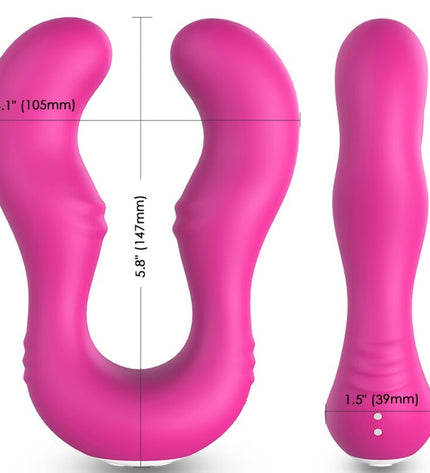ARMONY - VIBRATEUR SERAPH DOUBLE TÉLÉCOMMANDE FUCHSIA by ARMONY VIBRATORS