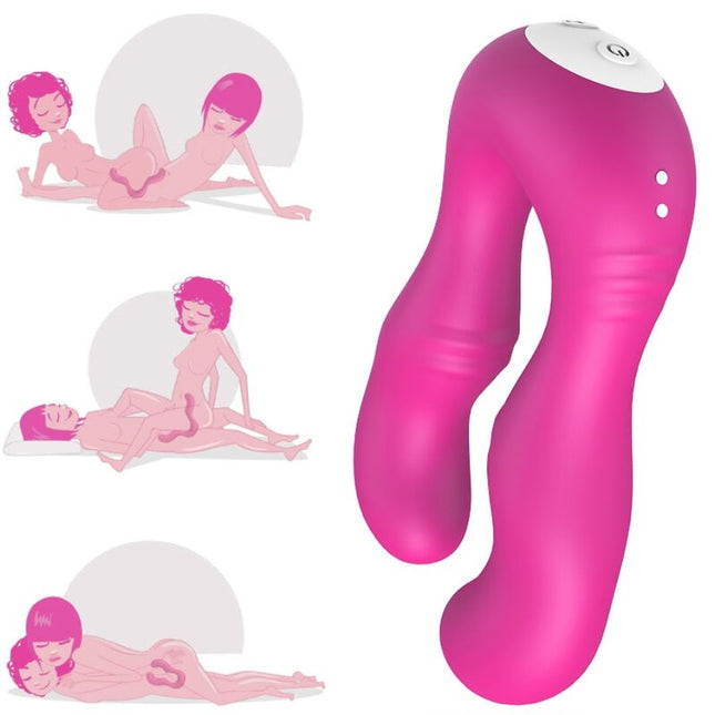 ARMONY - VIBRATEUR SERAPH DOUBLE TÉLÉCOMMANDE FUCHSIA by ARMONY VIBRATORS
