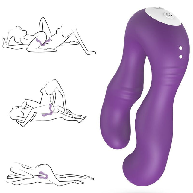 ARMONY - VIBRATEUR SERAPH DOUBLE TÉLÉCOMMANDE VIOLET by ARMONY VIBRATORS