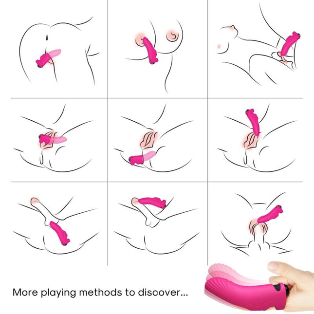 ARMONY - AURORA VIBRATEUR DOIGT FUCHSIA by ARMONY VIBRATORS