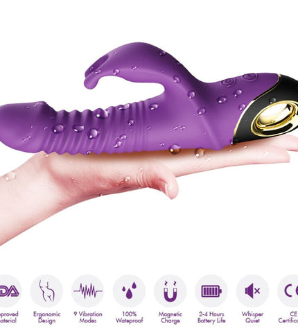 ARMONY - ZING GODE VIBRATEUR LAPIN VIOLET by ARMONY VIBRATORS